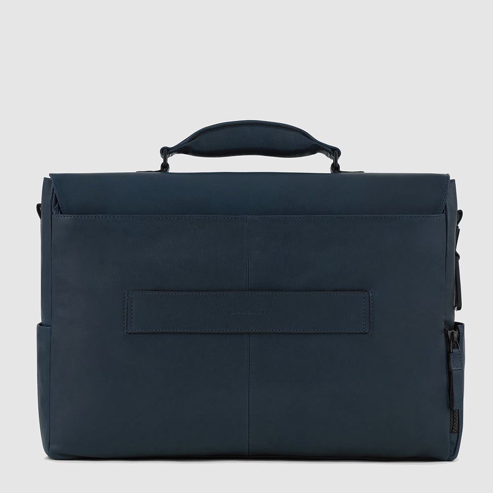 Piquadro Blue Square Aktentasche 15,6 Zoll TM Leder Laptopfach