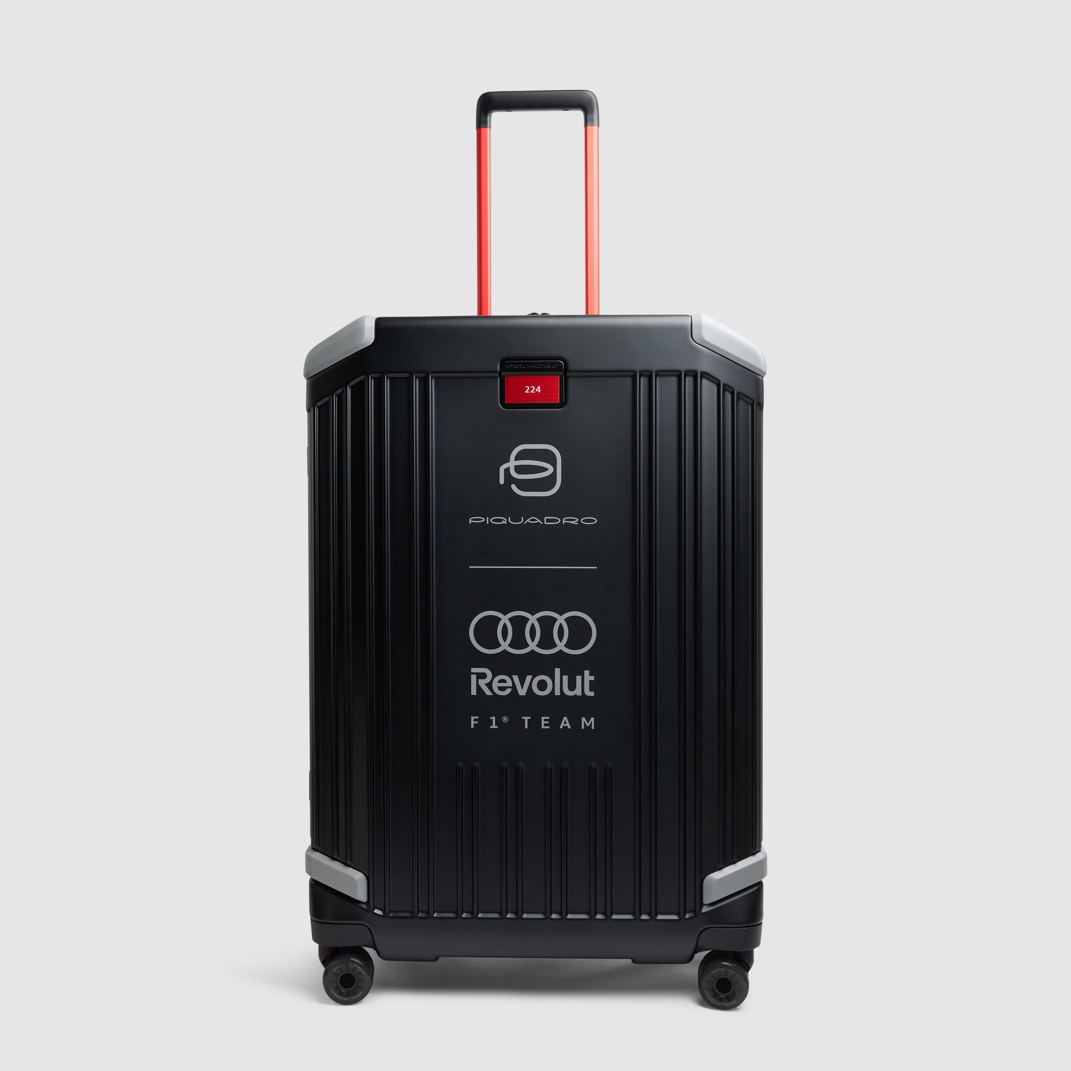 Piquadro PQLM Trolley Gross Audi F1 Hartschale Schwarz 4 Rollen