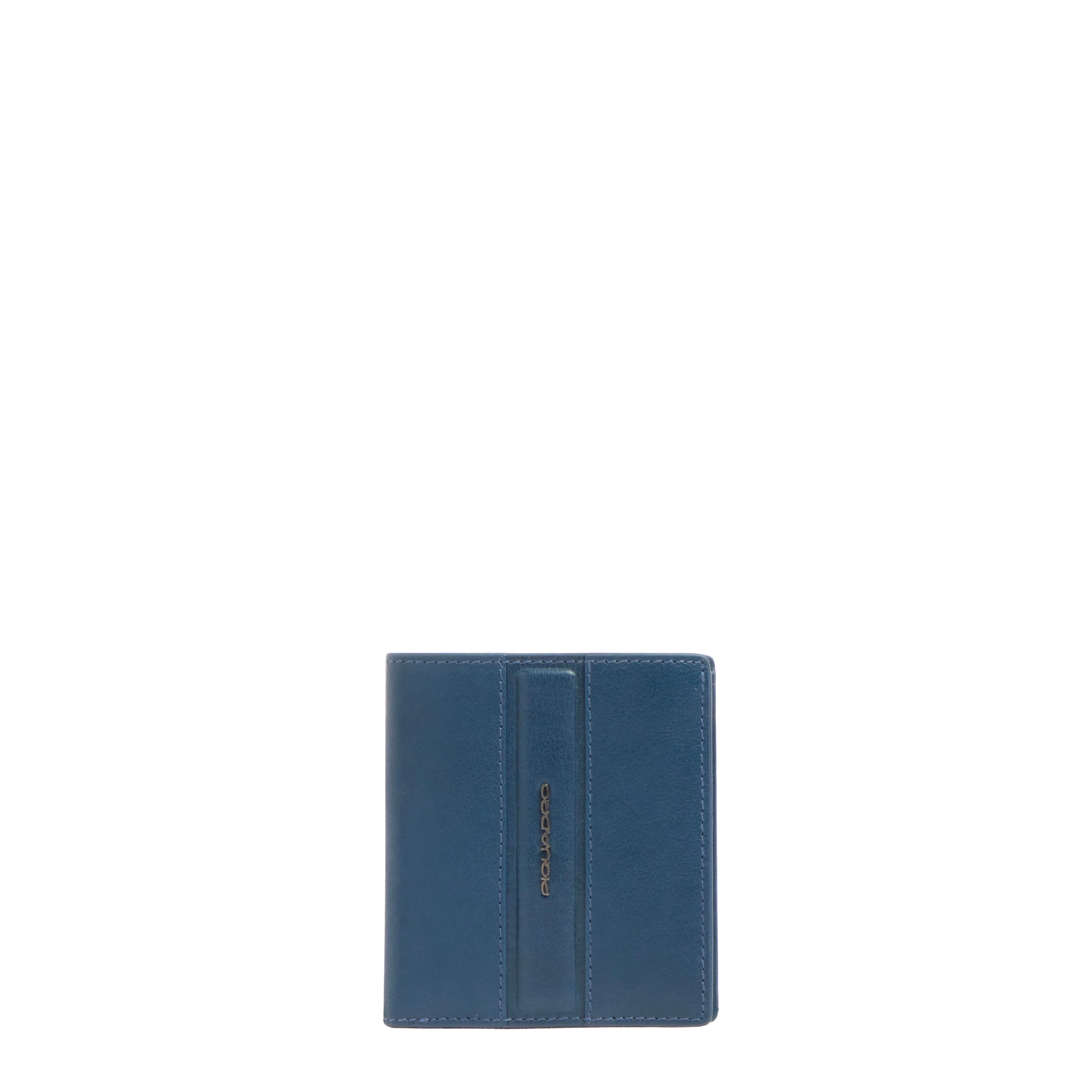 Piquadro Blue Square Kartenetui Leder BLU Herren