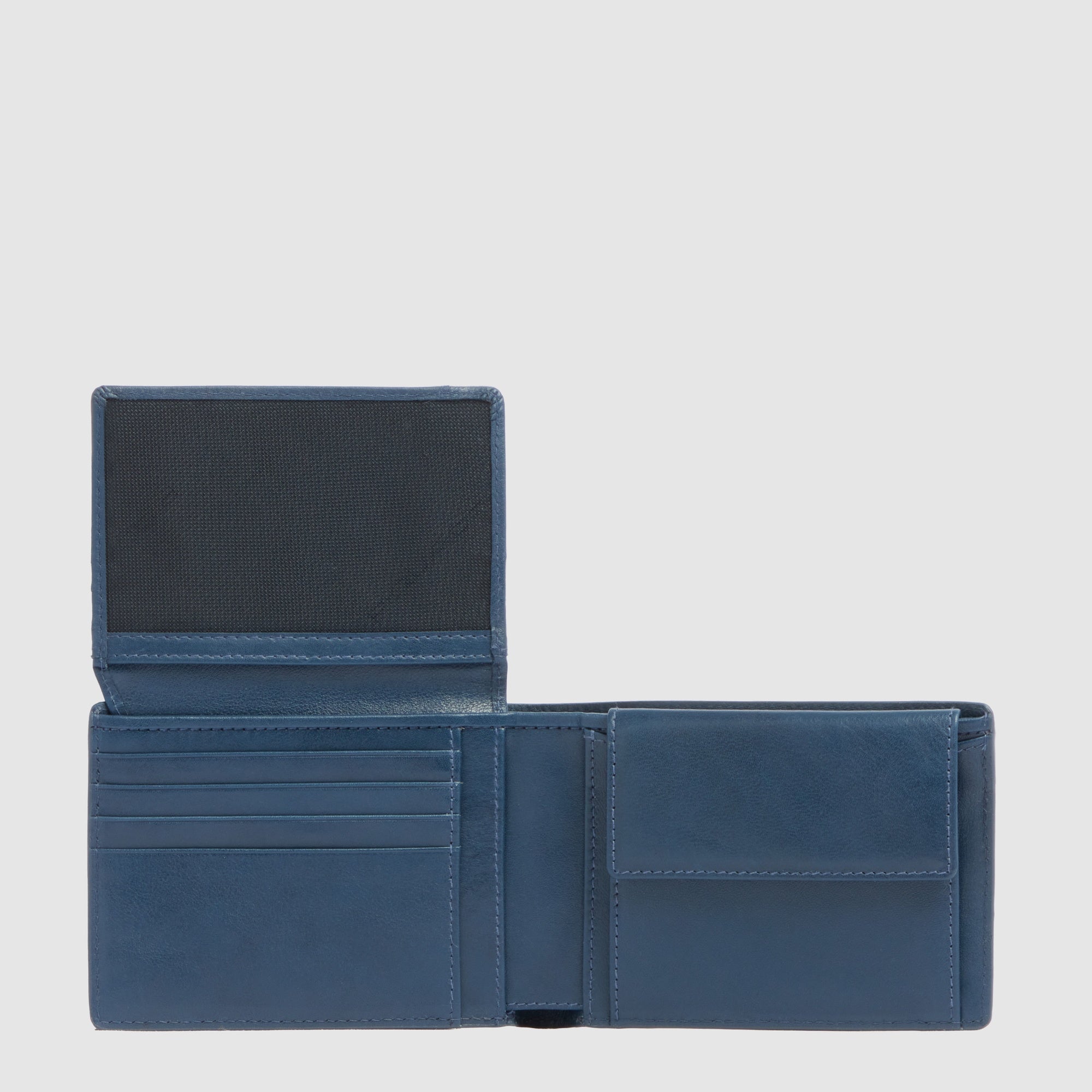Piquadro Blue Square Herren Geldbörse BLU Leder