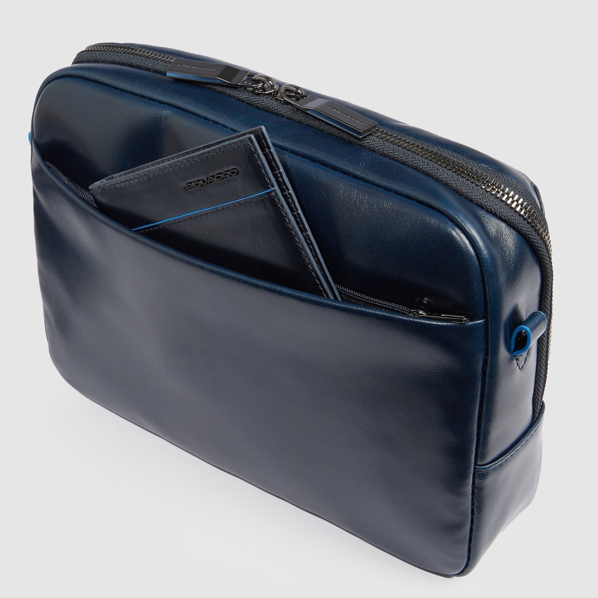 Piquadro Black Square Umhängetasche iPad mini RFID Braun
