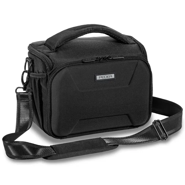 Pedea Guard Kameratasche Schwarz Messenger