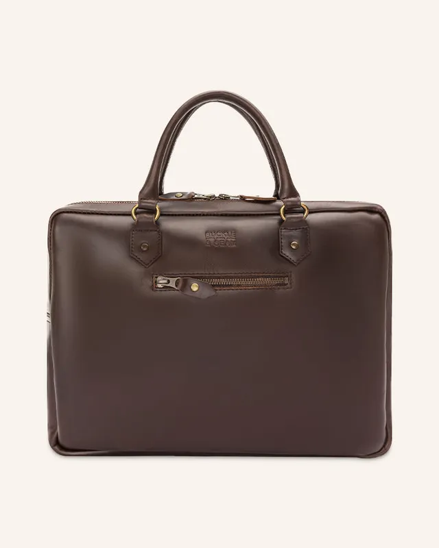 Buckle & Seam Cali Laptoptasche Leder Charakter Sale Mix