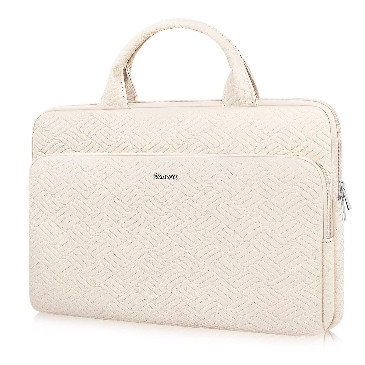 Arvok Business Sleeve 15,6 Zoll Weiß mit Griff