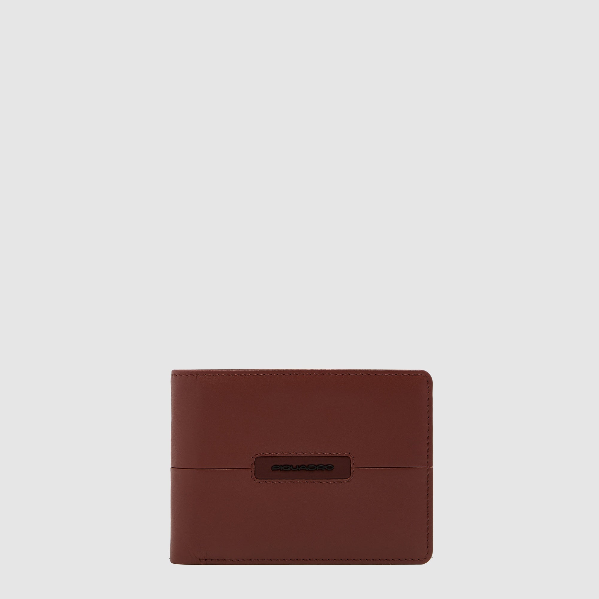 Piquadro Blue Square Herren Geldbörse Leder Blau mit Ausweisfach