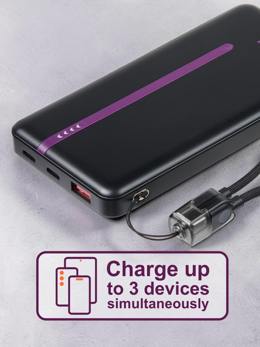 RIVACASE Rapid VA2311 Powerbank 10000 mAh Schwarz 22,5W