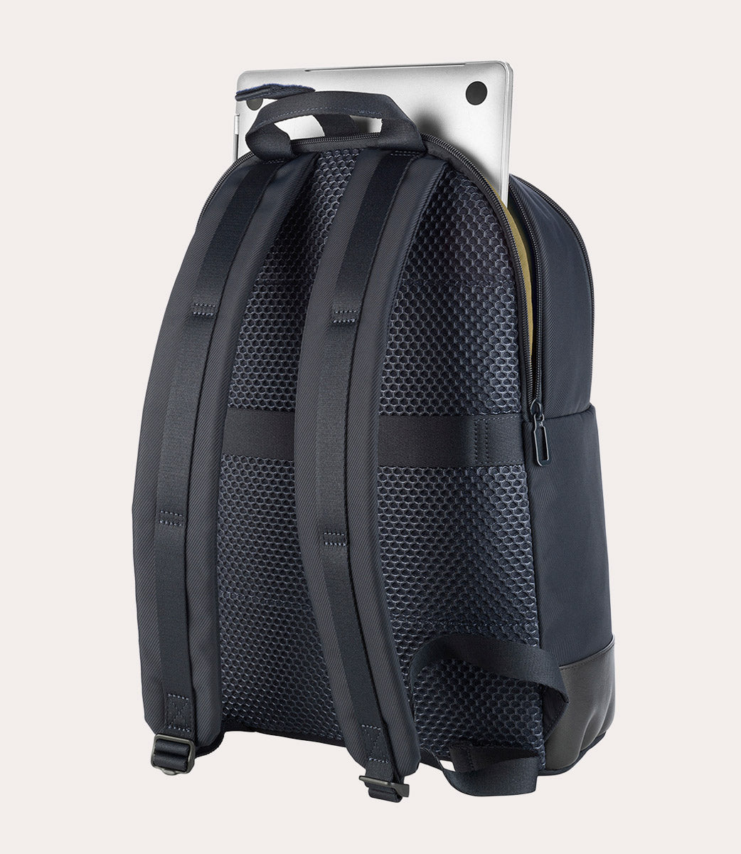 Tucano Fine Double 15,6 Zoll Rucksack Schwarz Business