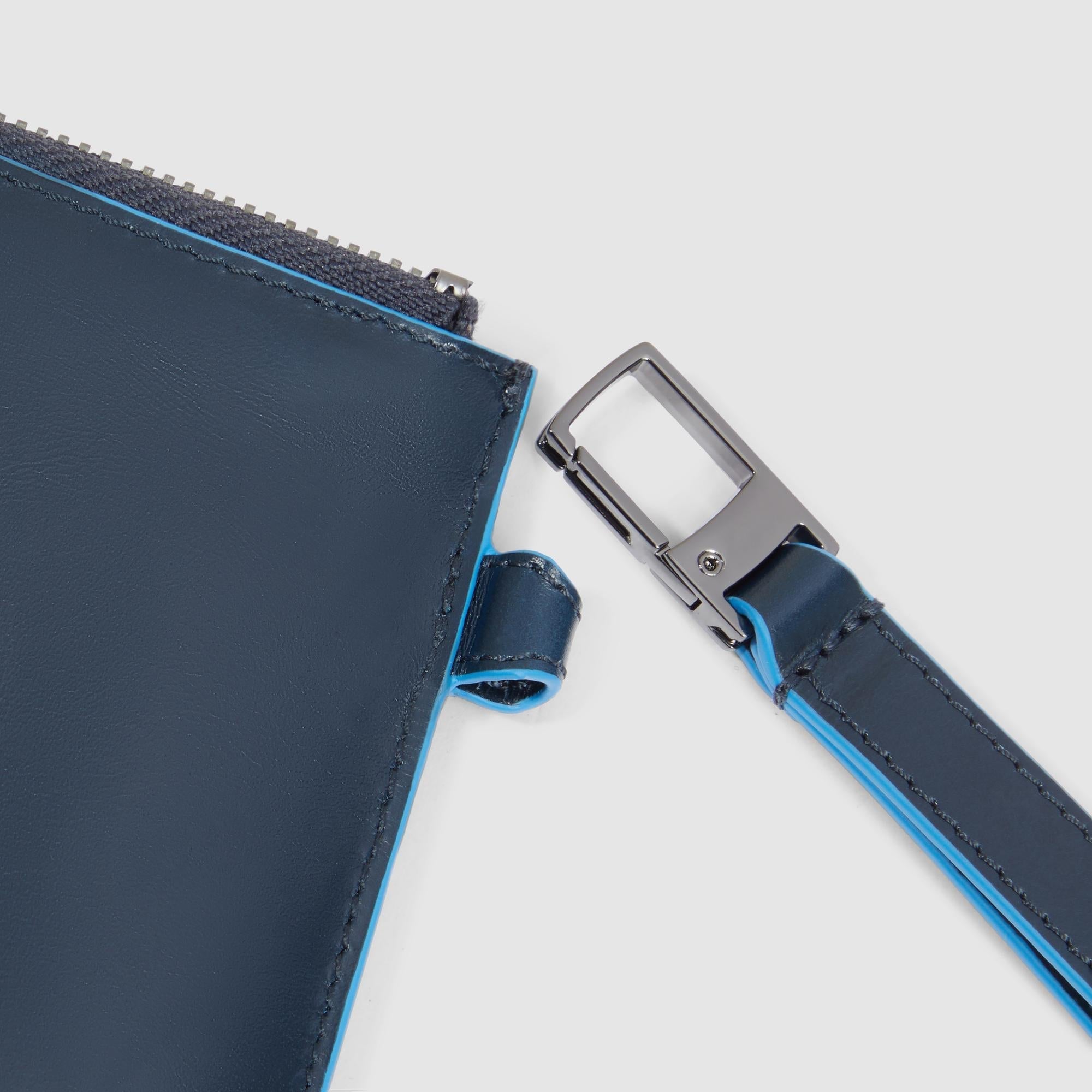 Piquadro Black Square Pochette Herren schwarz iPad mini