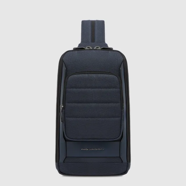 Piquadro Urban Sling-Bag Herren iPad mini Leder schwarz