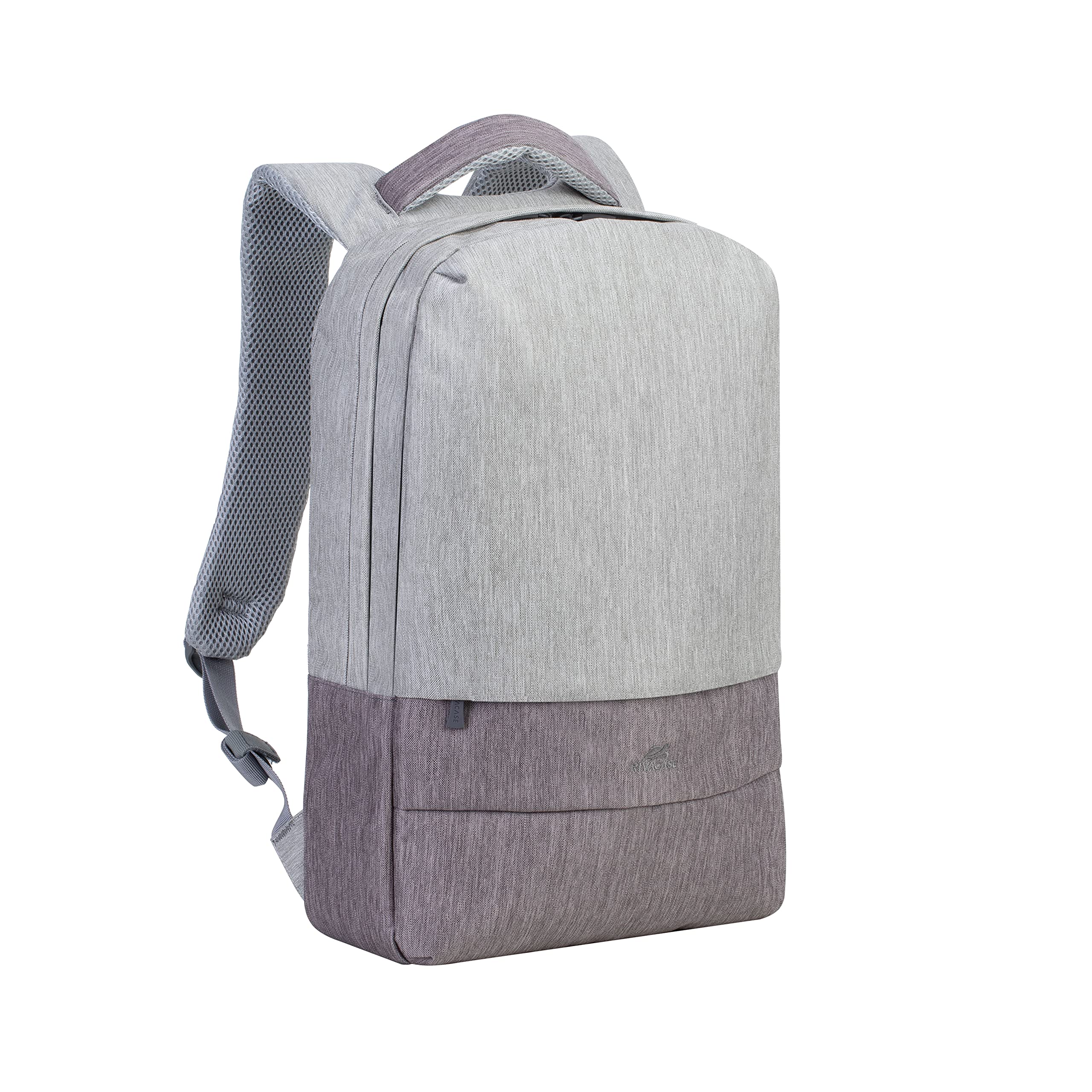 RIVACASE Ulsan Rucksack 15,6 Zoll Grau/Mokka mit USB
