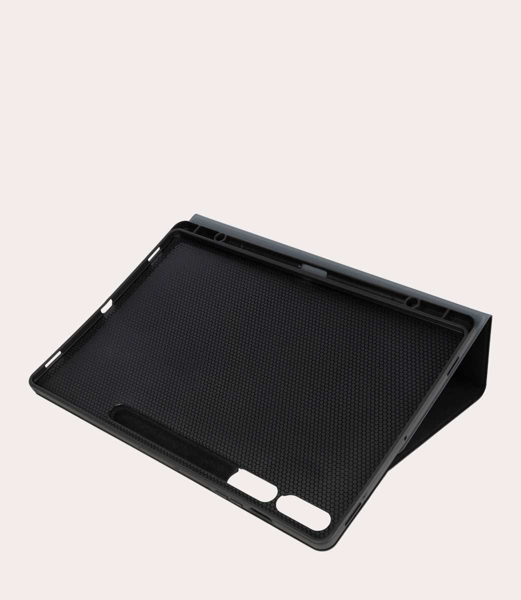 Tucano Gala Tablethülle Galaxy Tab S9 11 Zoll Grau Ständer