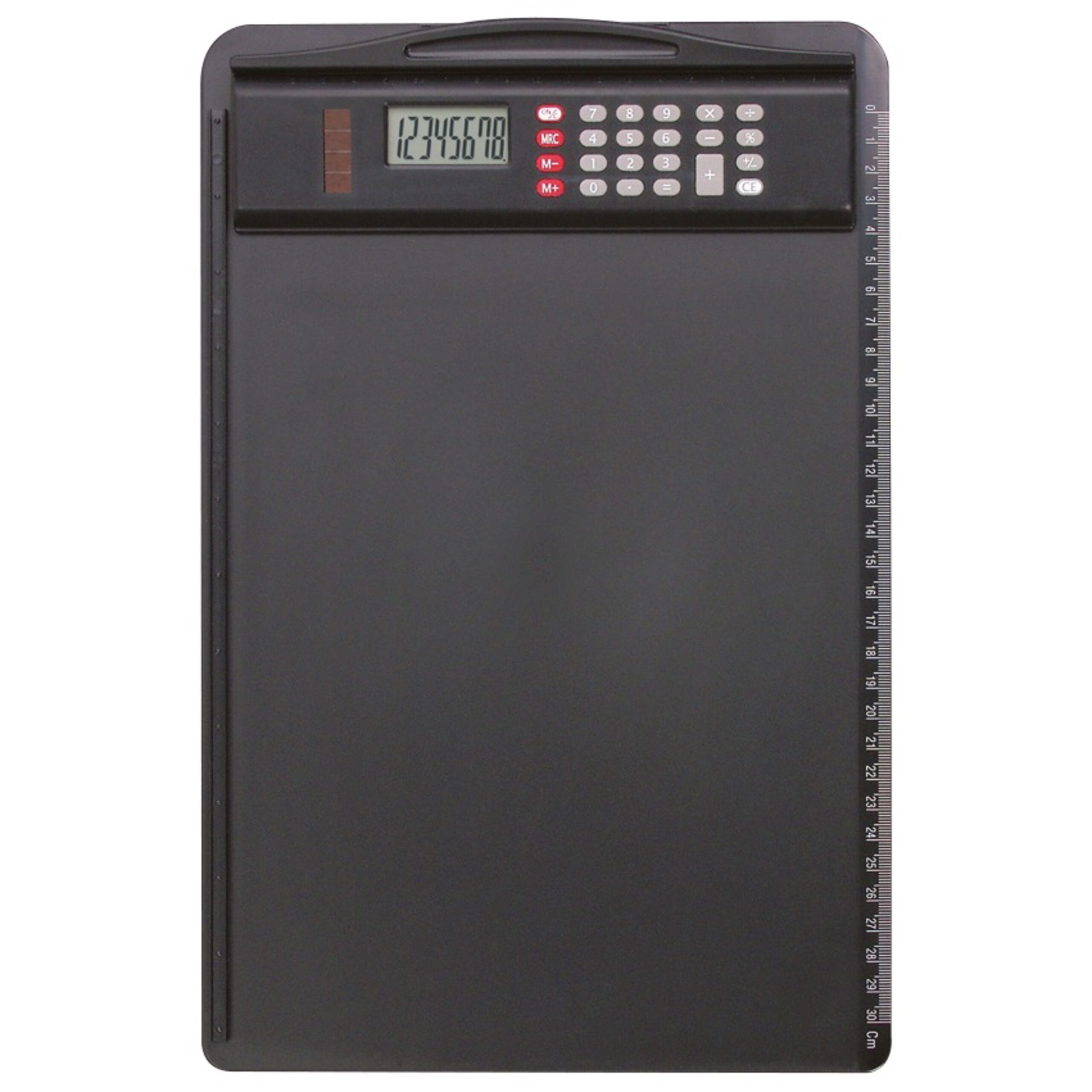 Lightpak Klemmbrett Schwarz ABS Dual-Power-Rechner