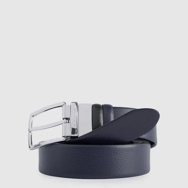 Piquadro Blue Square Gürtel Herren reversibel NBLU