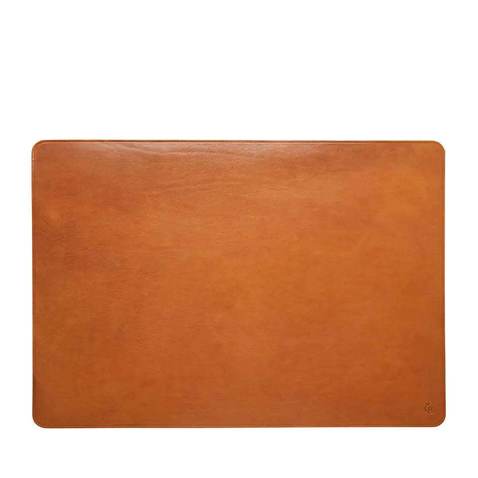 Castelijn & Beerens Gaucho Schreibtischunterlage Leder Cognac 59,9cm