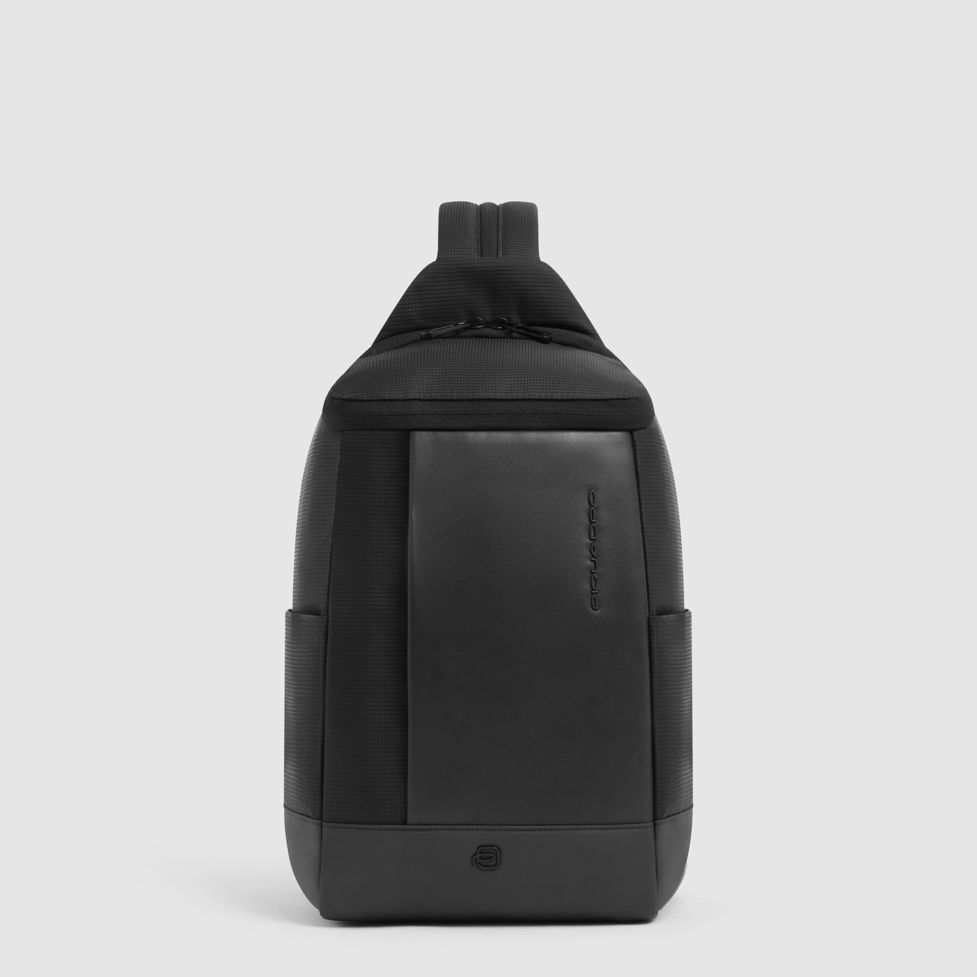 Piquadro Modus Umhängetasche schwarz Fingerprint iPad