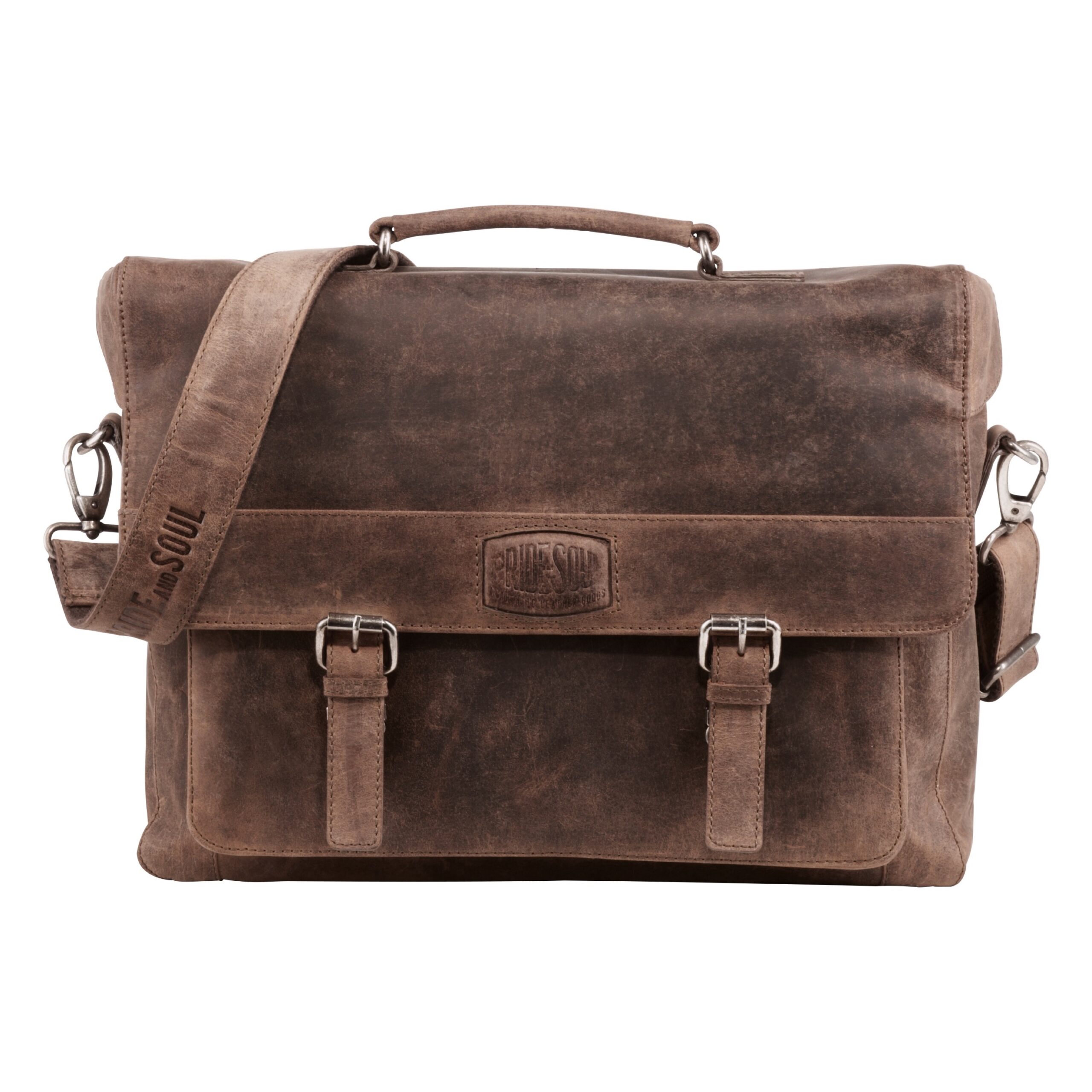 Lightpak Cloud Businesstasche Braun Leder 15 Zoll