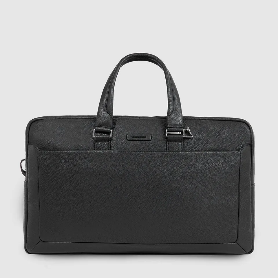 Piquadro Rover Reisetasche Herren schwarz Leder