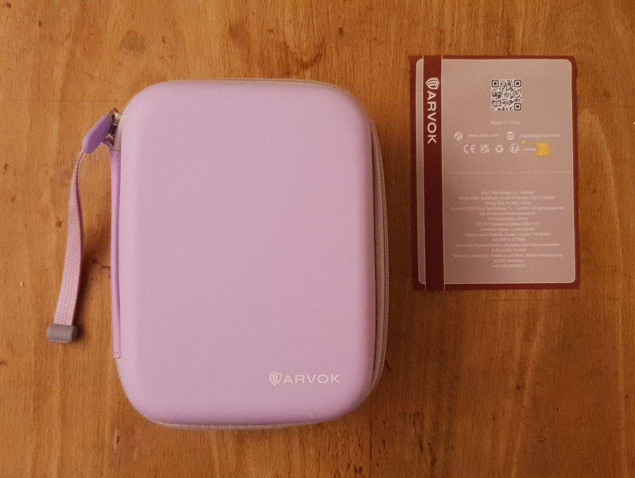 Arvok Travel Accessories Kamera Tasche Rosa für Kinderkamera