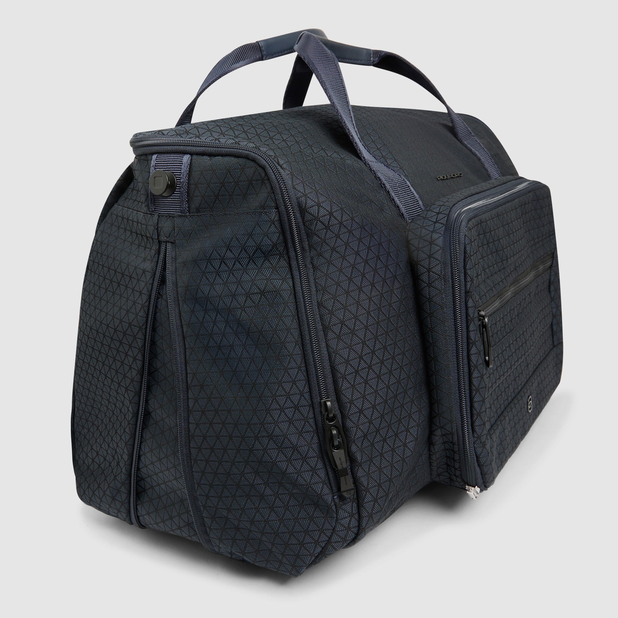 Piquadro Corner 2.0 Reisetasche Faltbar Blau Recycelt