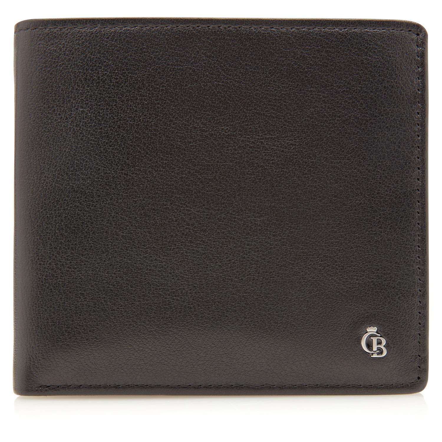 Castelijn & Beerens Nevada Geldbörse 7 Karten Schwarz Leder RFID