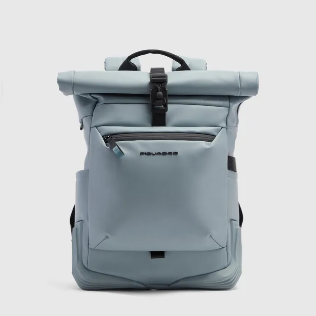 Piquadro Corner 2.0 Roll-Top Rucksack 15,6 Zoll wasserdicht