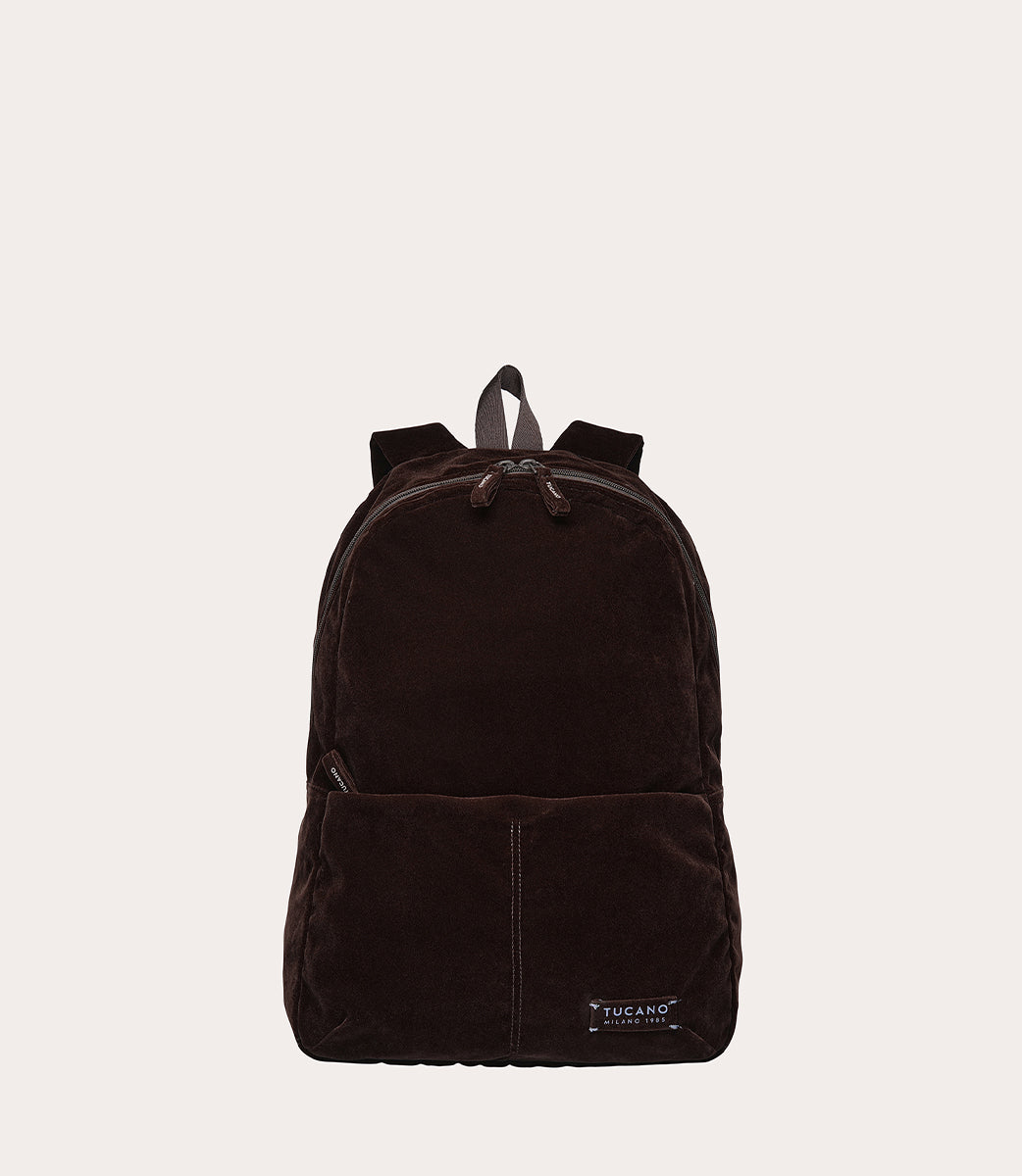Tucano Otello Rucksack Samt Schwarz Daypack