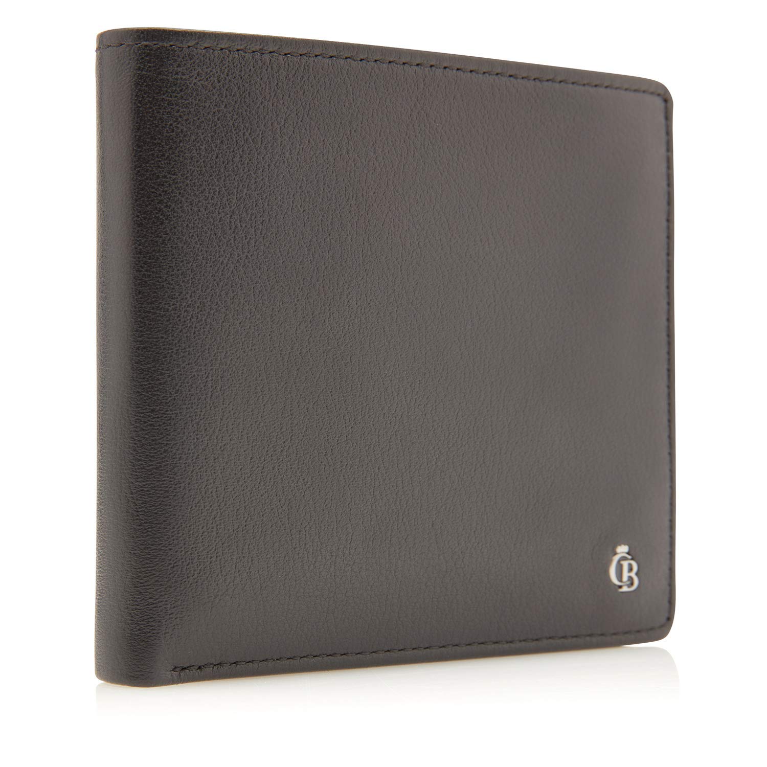 Castelijn & Beerens Nevada Geldbörse 7 Karten Schwarz Leder RFID