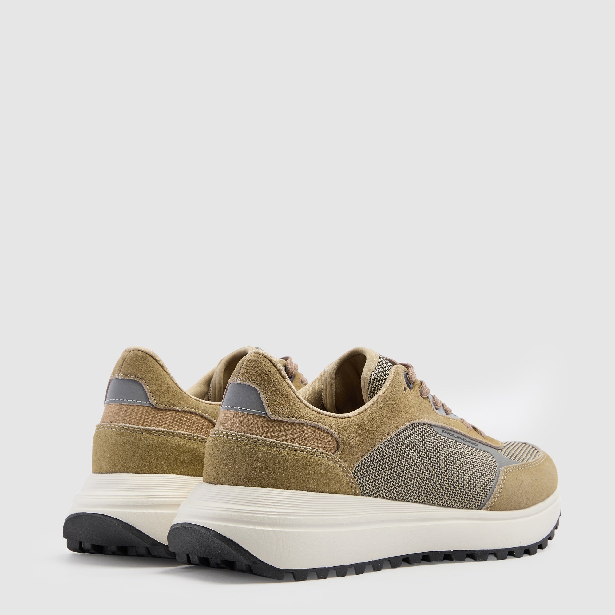 Piquadro Urban Sneakers Leder beige Gr. 42 Netz