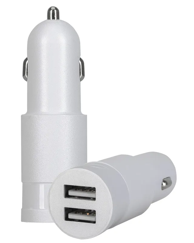 RIVACASE RIVAPOWER VA4222 Auto-Ladegerät Weiß 2x USB