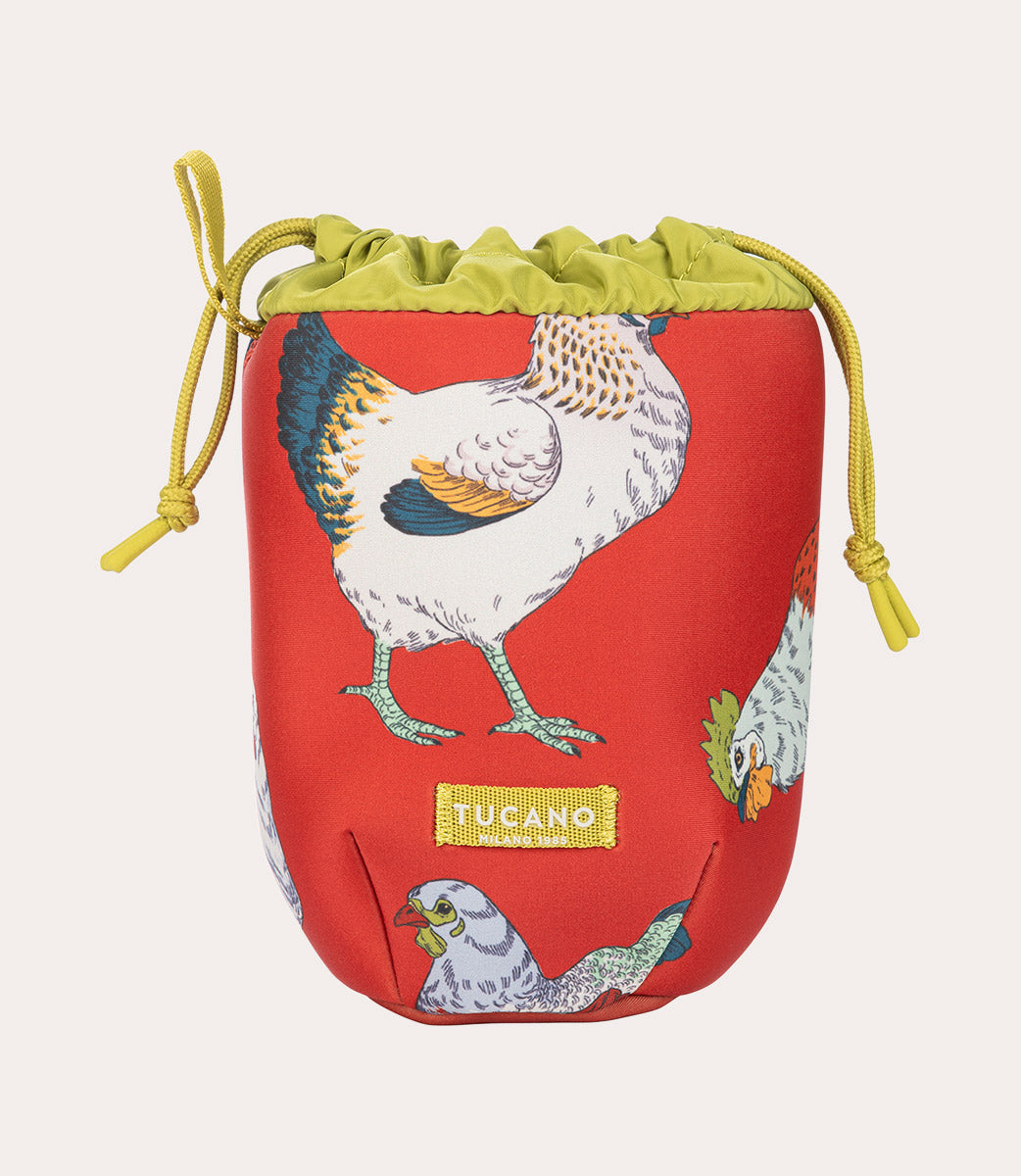 Tucano Schizzo Coulisse Pouch Kosmetiktasche Grün Neopren