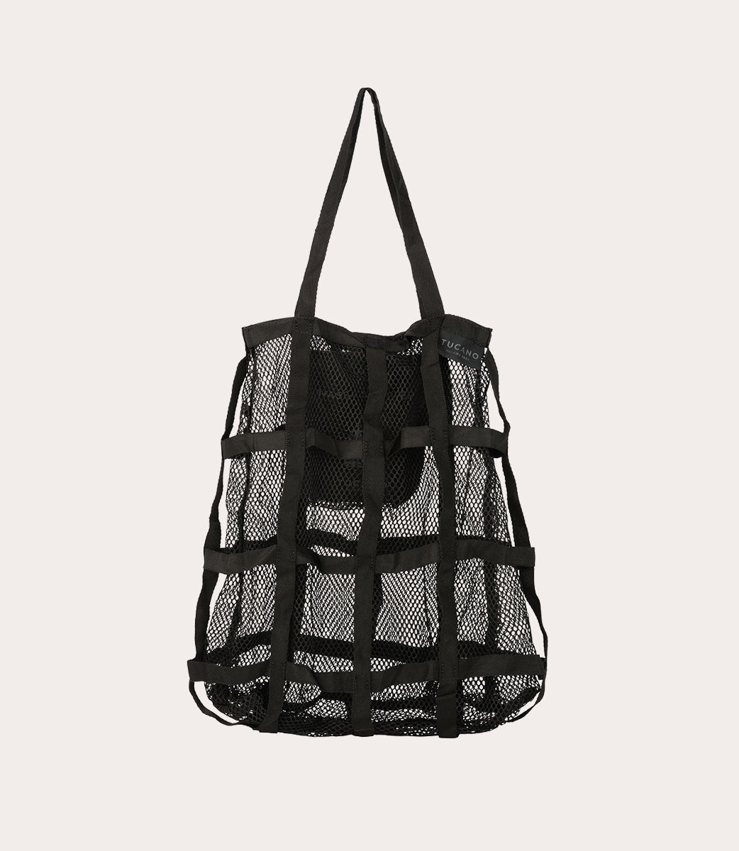 Tucano Nassa Kitchen Shopper faltbar Netz Schwarz