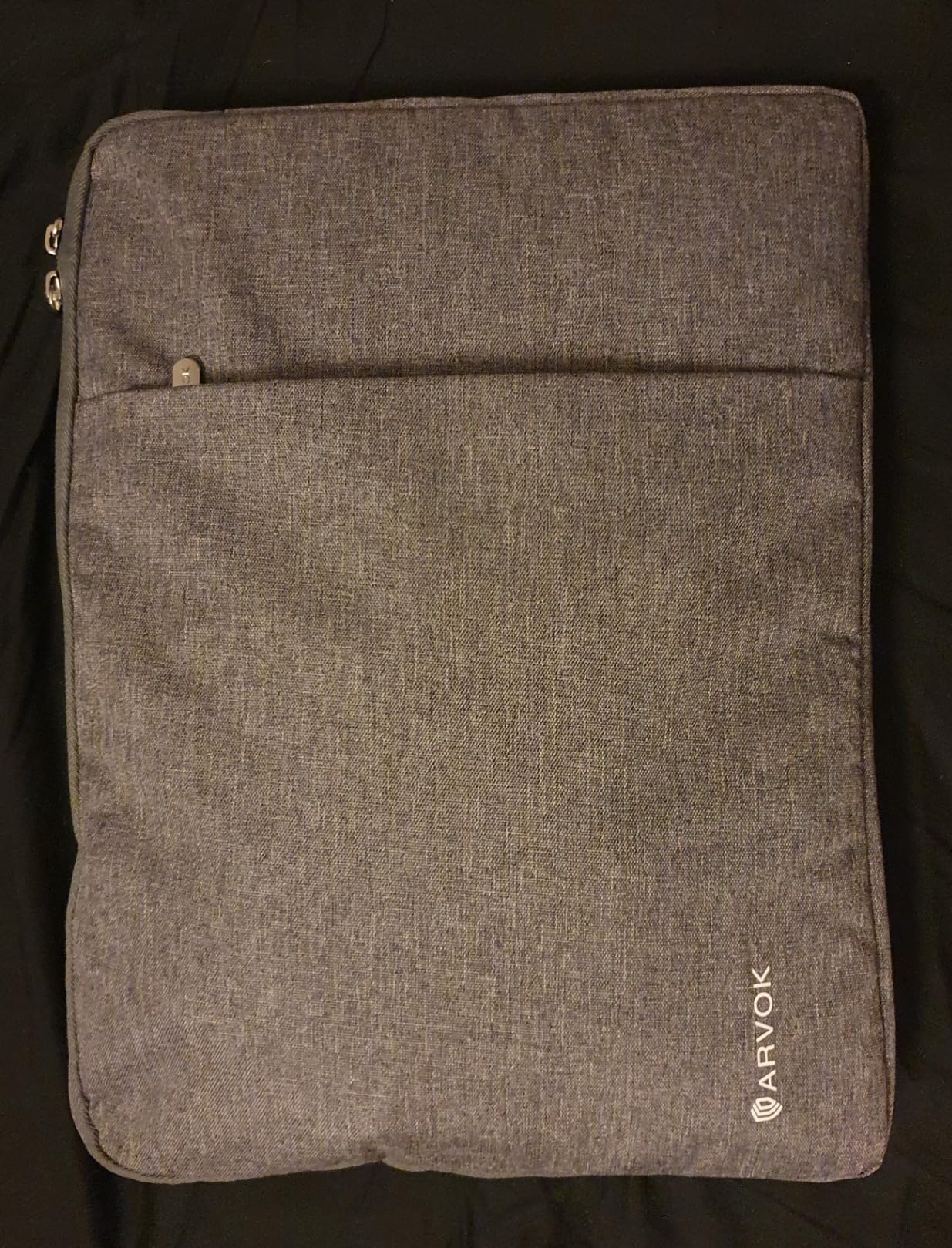 ARVOK Basic Laptophülle 15-15,6 Zoll Schwarz wasserabweisend