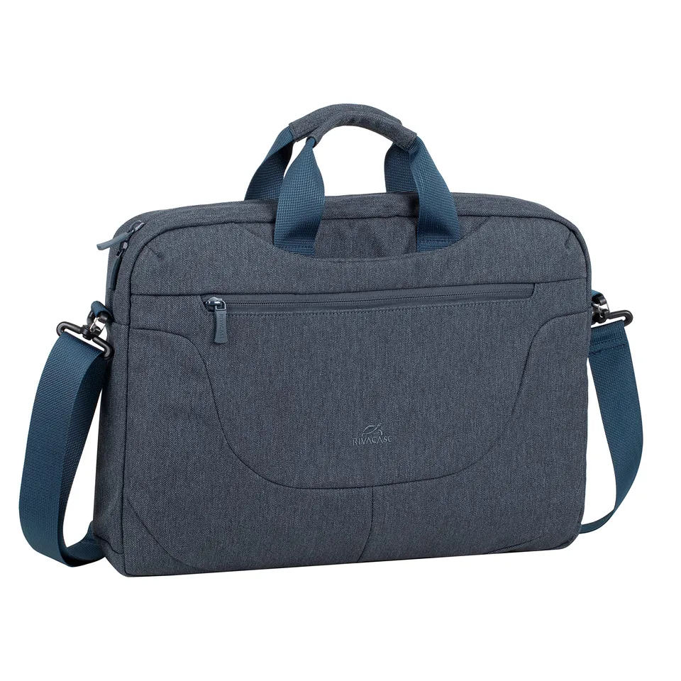 RIVACASE Tiergarten Laptoptasche 15,6 Zoll Dunkelgrau