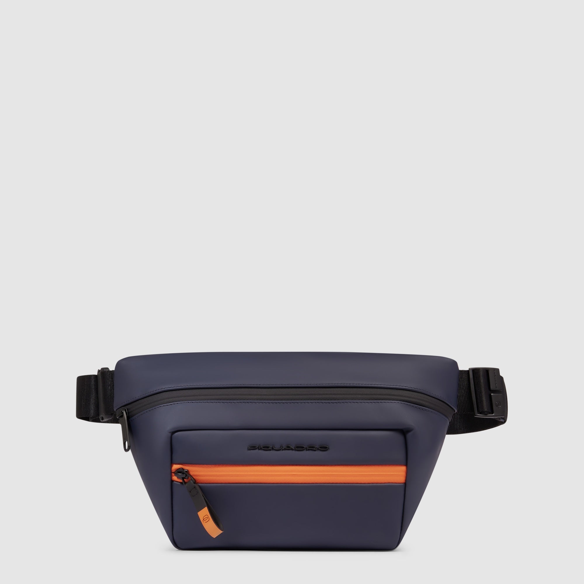 Piquadro Corner 2.0 Bauchtasche Herren Schwarz wasserdicht