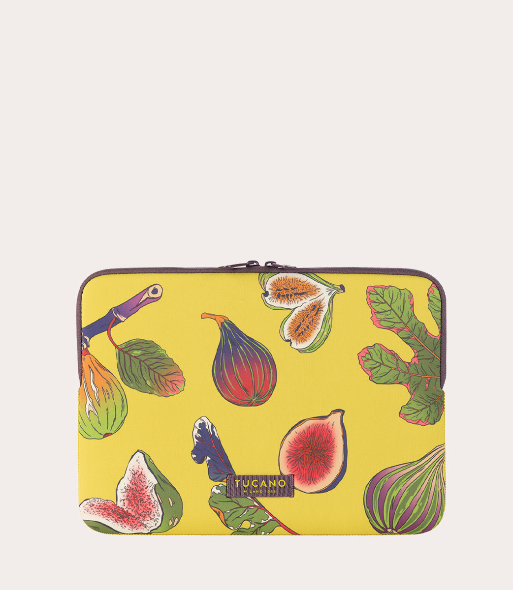 Tucano Schizzo Flora Fichi Sleeve 13 Zoll Bordeaux