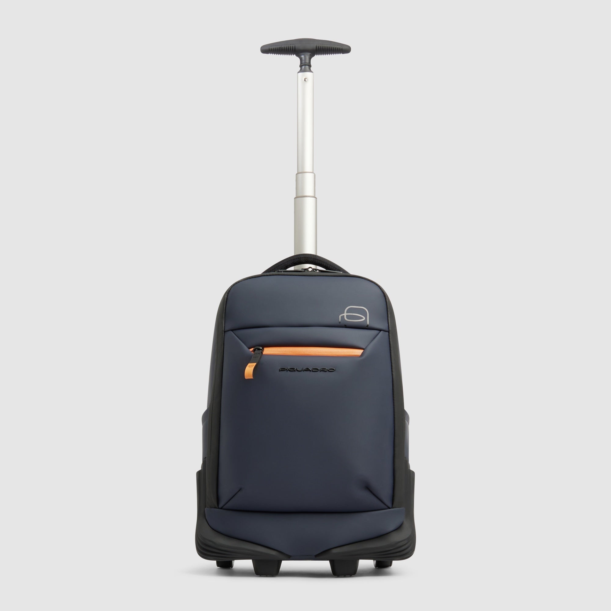 Piquadro PQ-Light Cabin Rucksack Trolley blau wasserabweisend