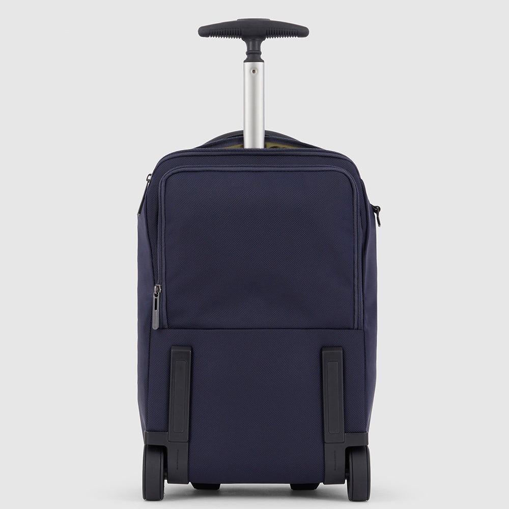 Piquadro PQ-Light Rucksack-Trolley 15,6 Zoll Schwarz