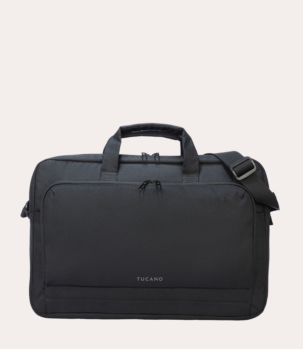 Tucano Star 17 Zoll Laptop Tasche Schwarz recycelt