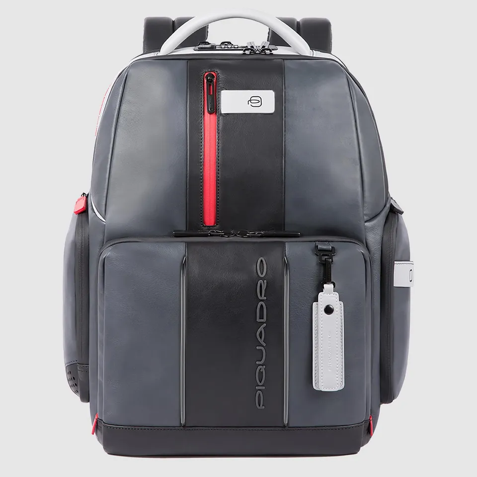 Piquadro Urban Rucksack 15,6 Zoll LED schwarz Laptop