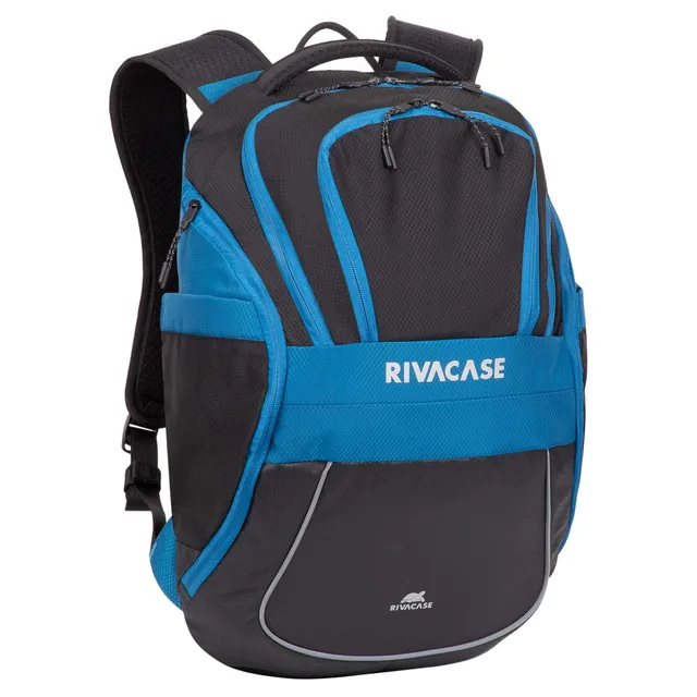 Rivacase Ipanema Rucksack 15,6 Zoll blau reflektierend