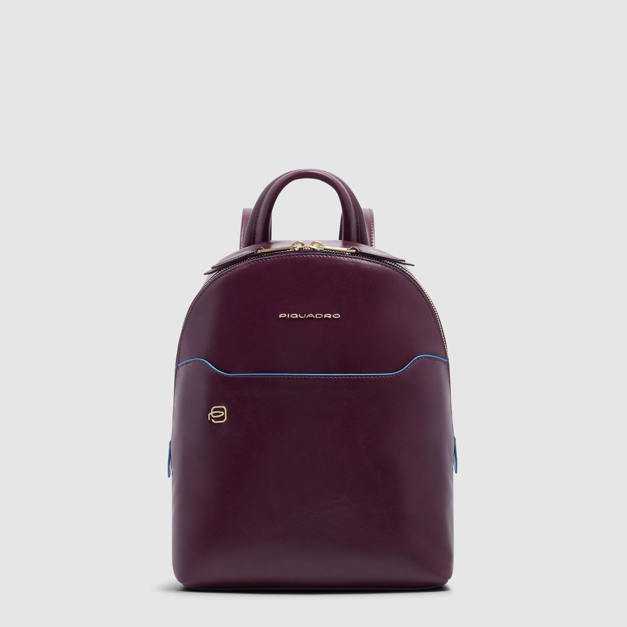 Piquadro Lyra Mini-Rucksack Damen Leder Schwarz iPad mini