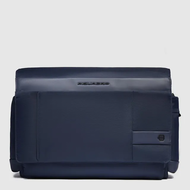 Piquadro Brief Messenger Laptoptasche 15,6 Zoll schwarz