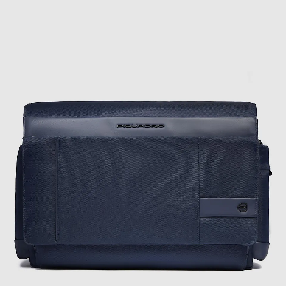 Piquadro Brief Messenger Laptoptasche 15,6 Zoll schwarz