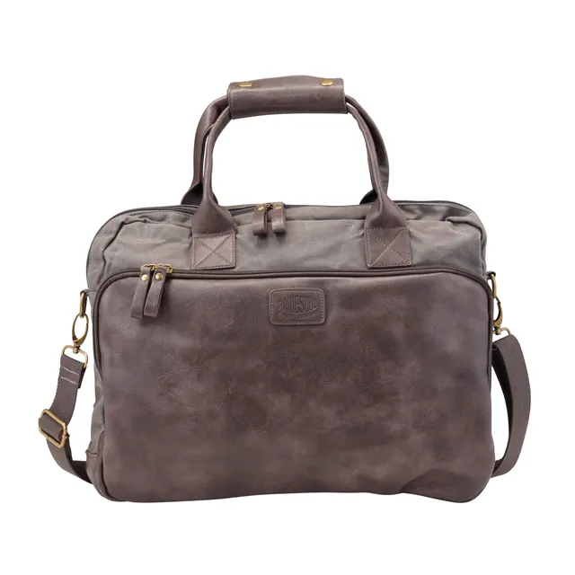 Lightpak Laptoptaschen MYSTIFY S Laptoptasche Grau-Braun 15 Zoll