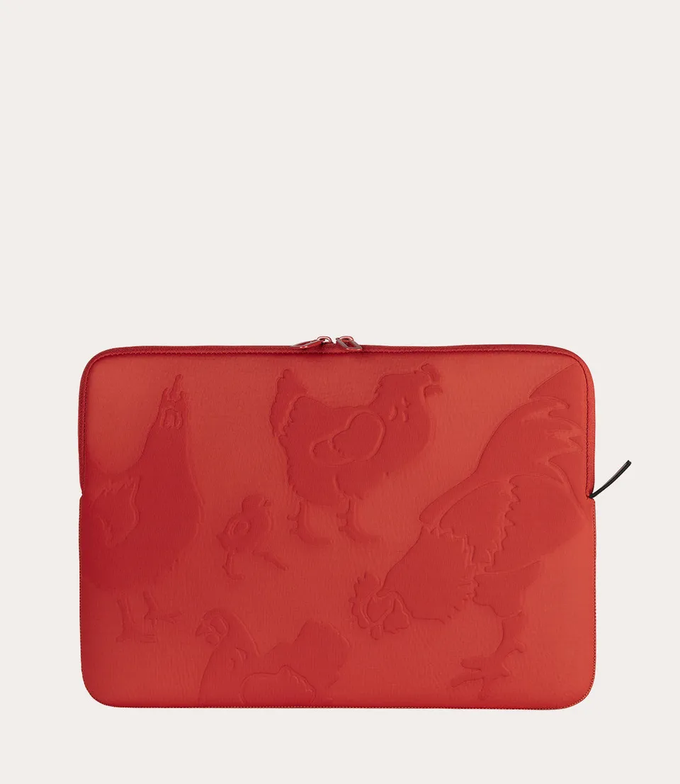 Tucano Rilievo Galline Laptoptasche 16 Zoll Orange