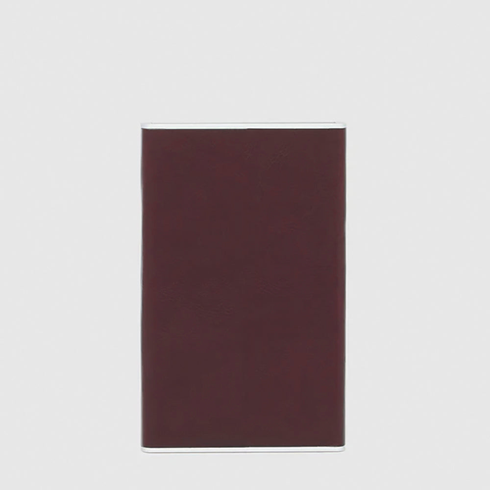 Piquadro Black Square Kartenetui Slider Braun RFID