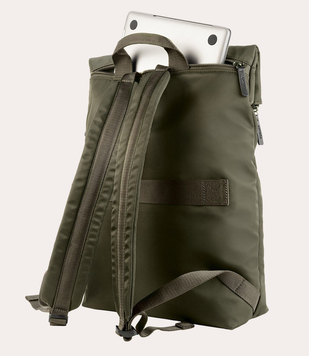 Tucano Fold Rucksack 15,6 Zoll Schwarz Recycling-Nylon