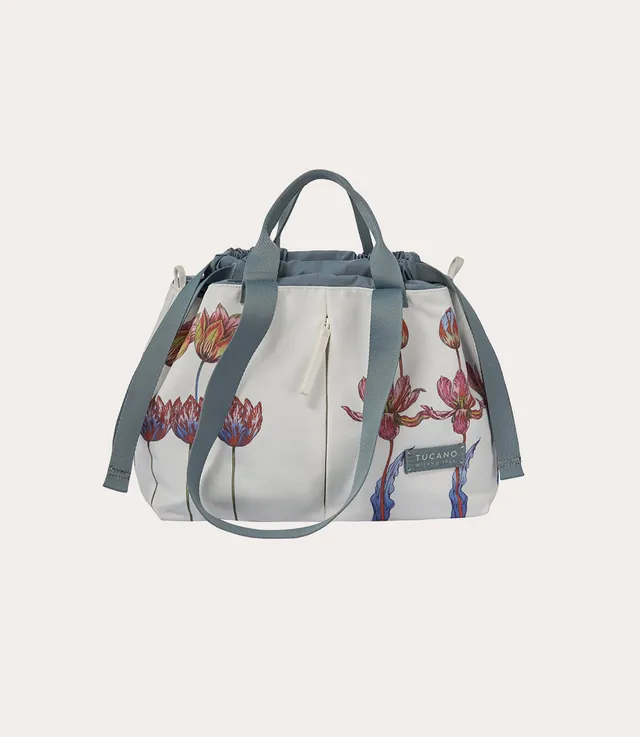 Tucano Carry Tulip Small Shopper Canvas Blumenprint