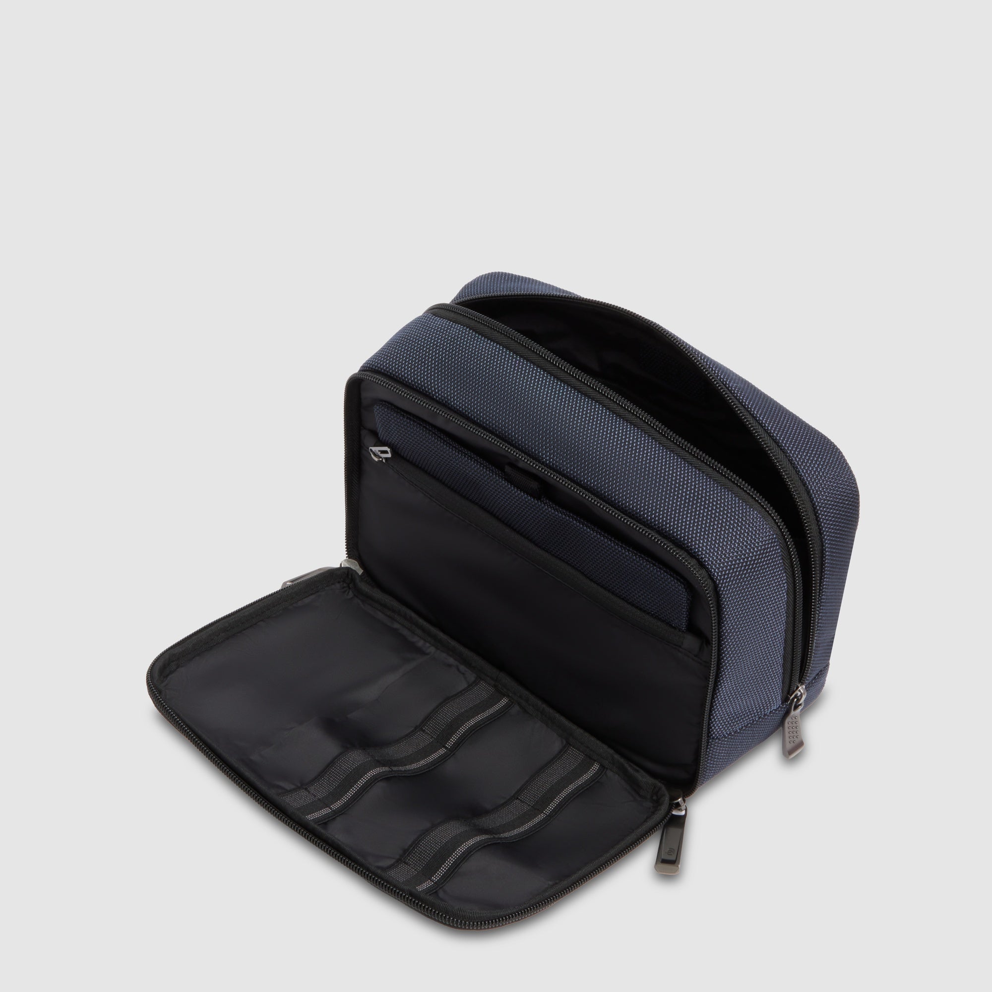 Piquadro PQ-Light Beauty Case Blau Kosmetiktasche