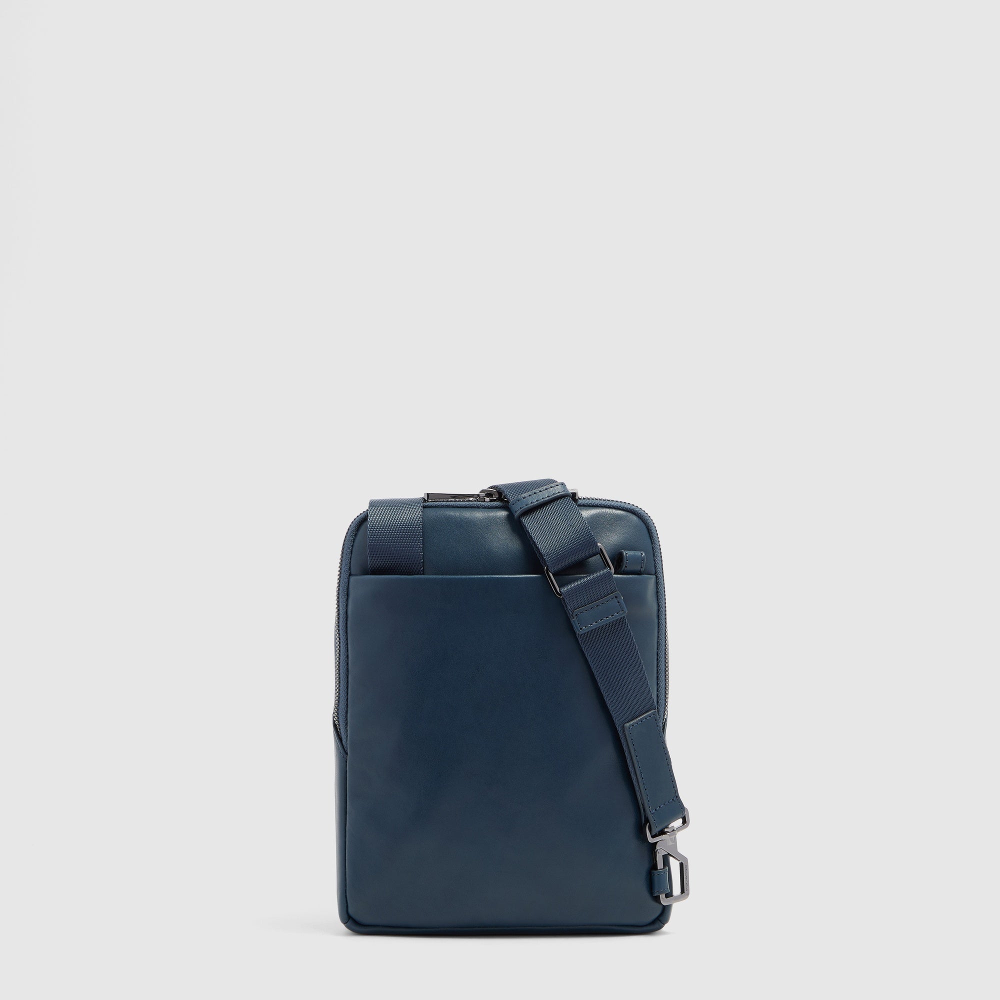 Piquadro Urban Borsello Umhängetasche Leder Schwarz iPad